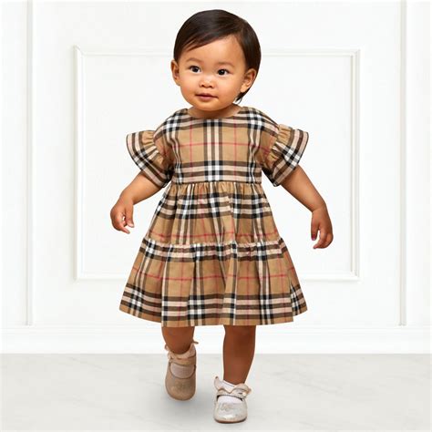 burberry toddler dress sale|burberry outfit baby girl.